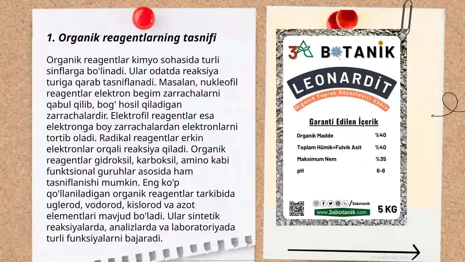 Organik reagentlarining qo'llanilishi 3