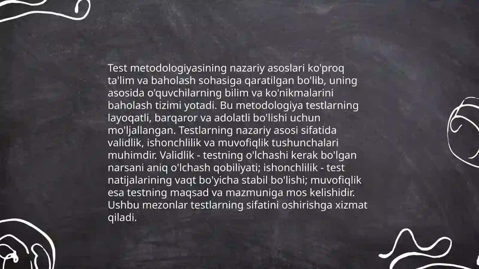 Test metodologiyasi 3