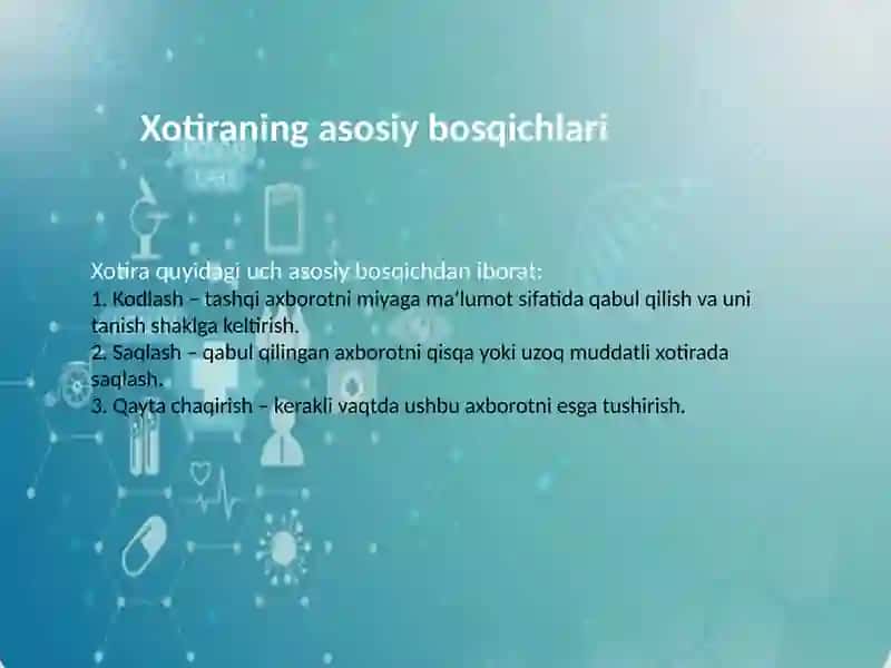 Xotira Mexanizmlari 3
