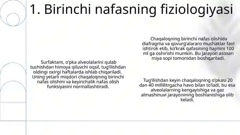 Chaqaloqning birinchi bor nafas olishi 3