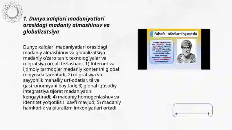 Dunyo xalqlari madaniyatlari ortasidagi 3