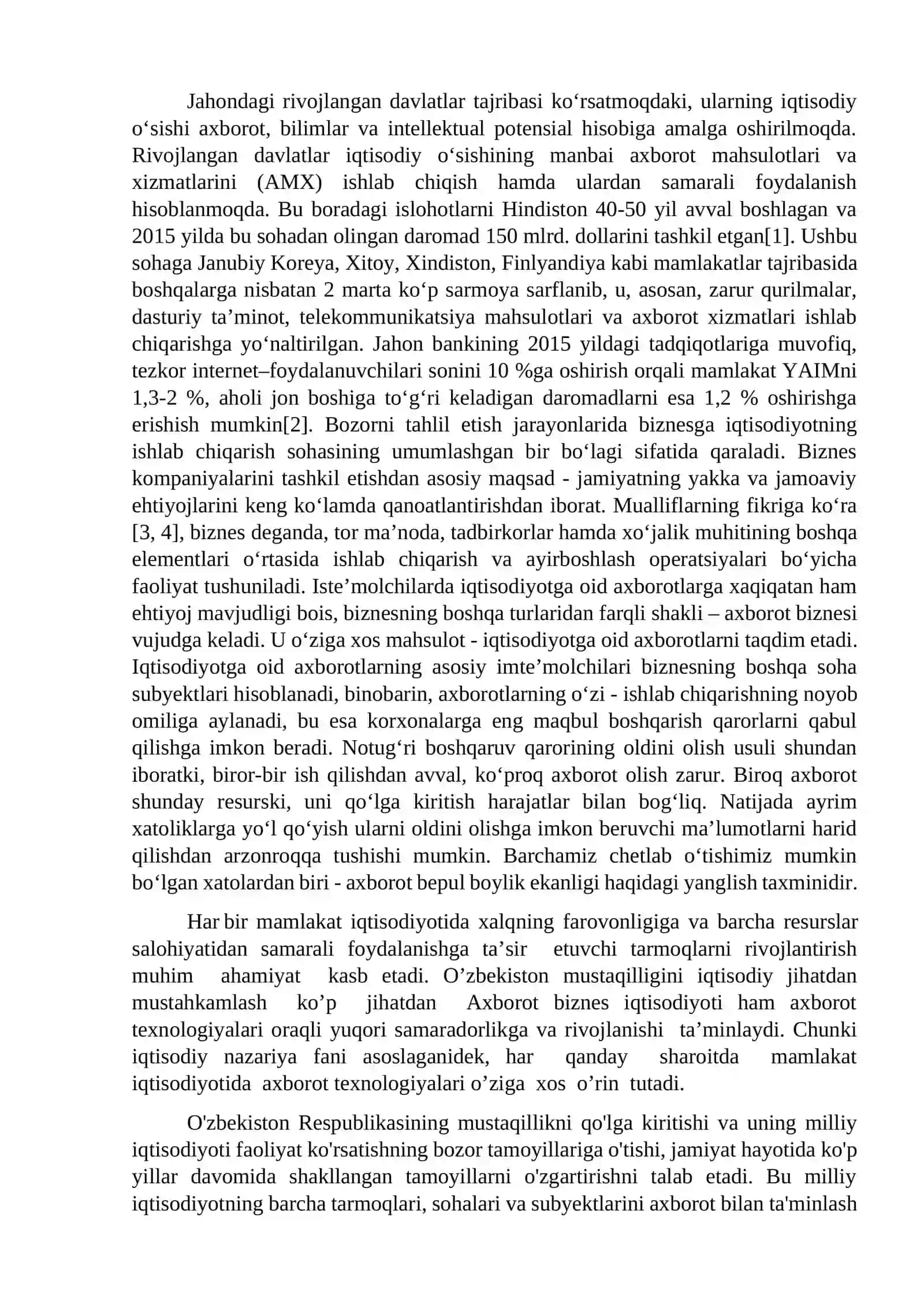Axborot biznesining tashkiliy shakllari 3