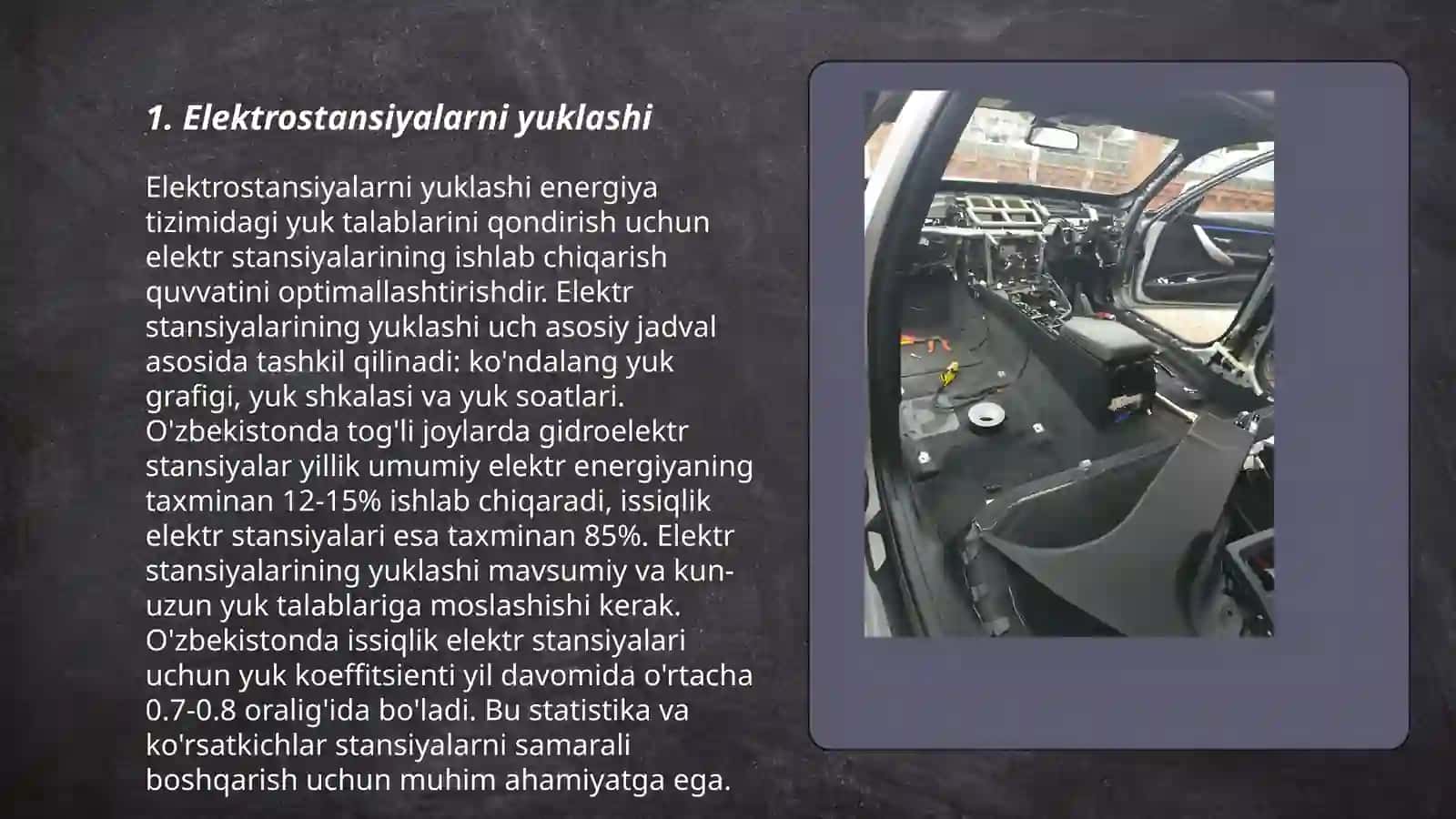 Elektrostansiyaning yuklamalarni qoplash 3