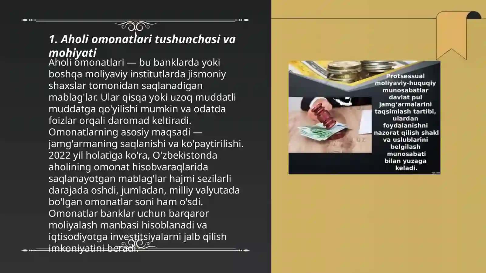 Aholi omonatlarini kafolatlashning huquqiy asoslari 3
