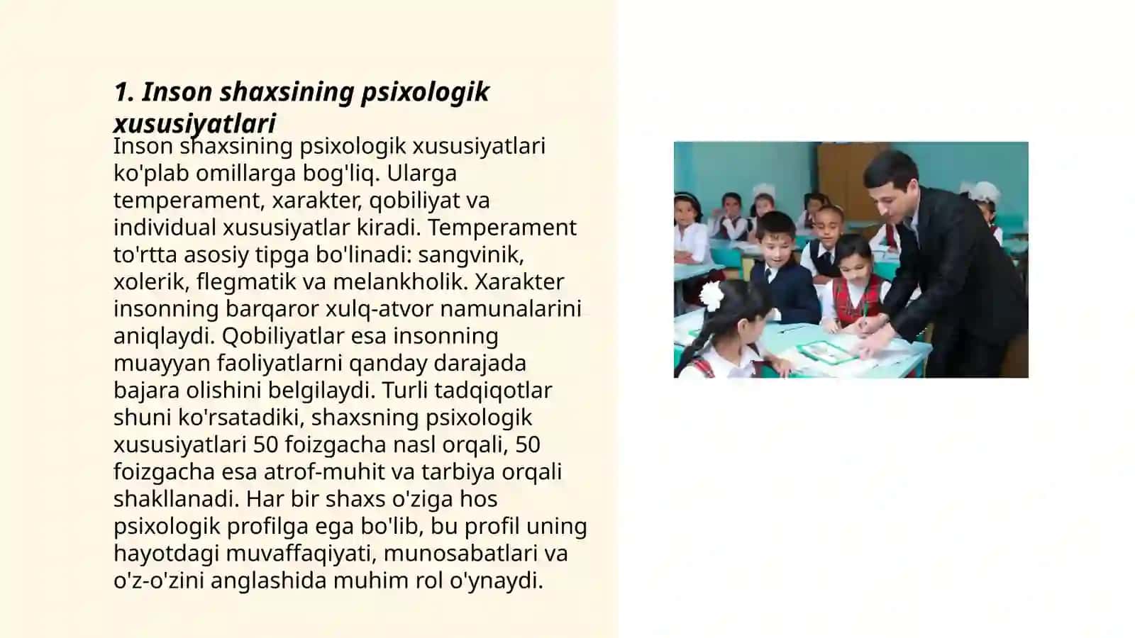 Inson shaxsi individuallik xususiyati 3