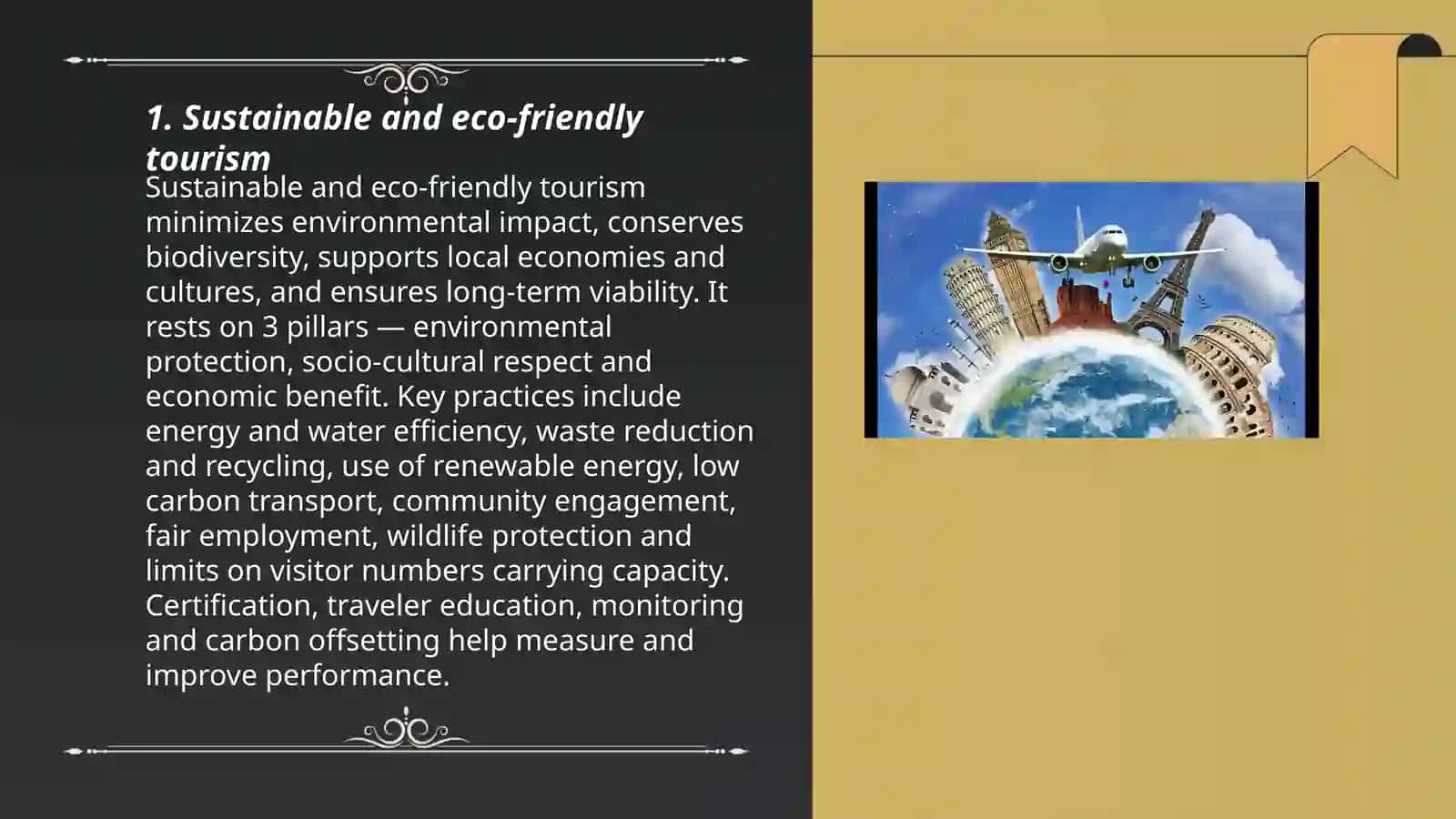 Sustainable and eco-friendly tourism 3