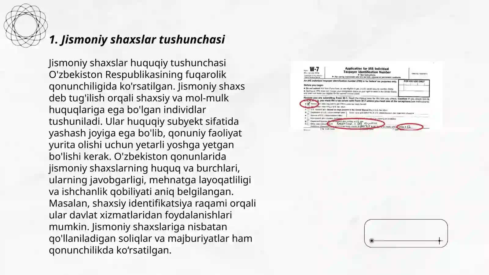 Daromad Soligʼini Hisoblab Chiqarish 3