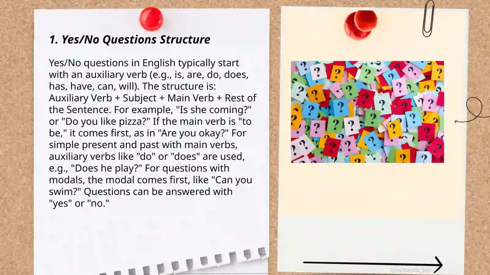 Asking Questions: Yes/No, Wh- and Tag Questions 3