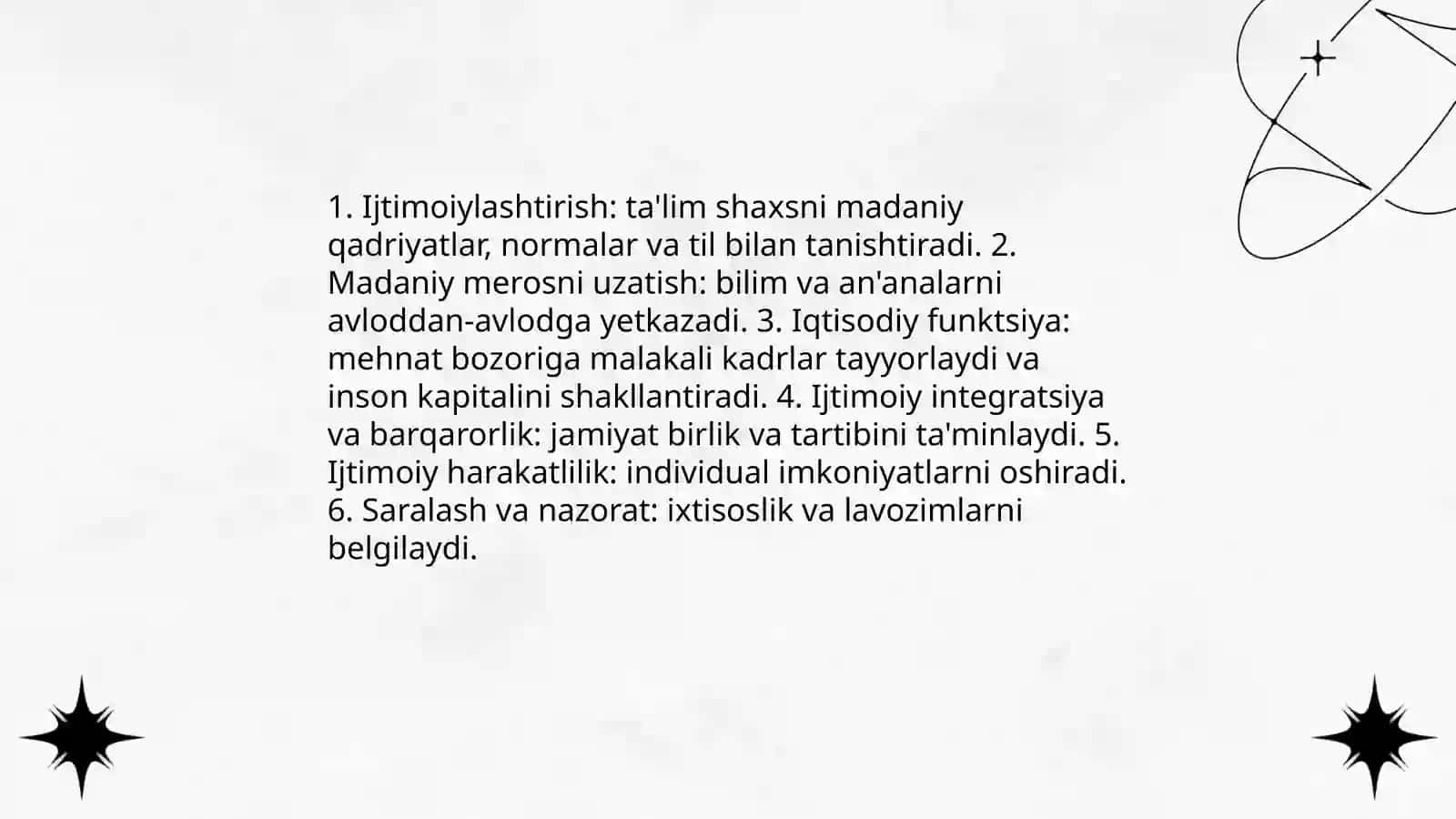 Ijtimoiy jarayonlar va ta'lim 3