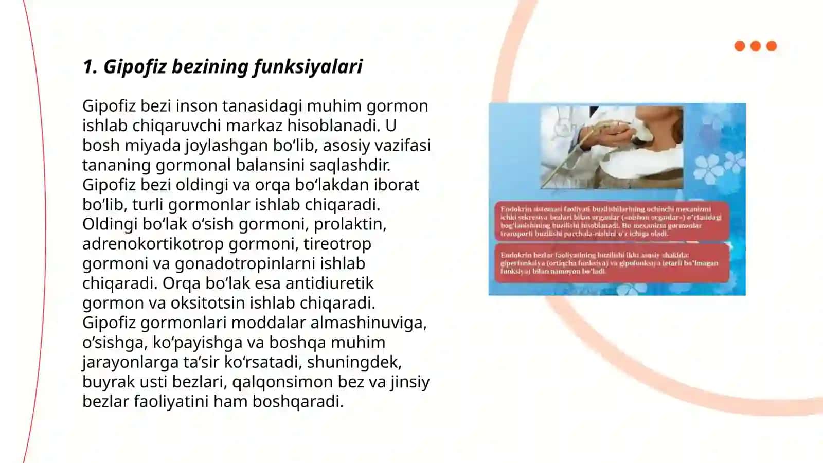Markaziy endokrin aʼzolar 3