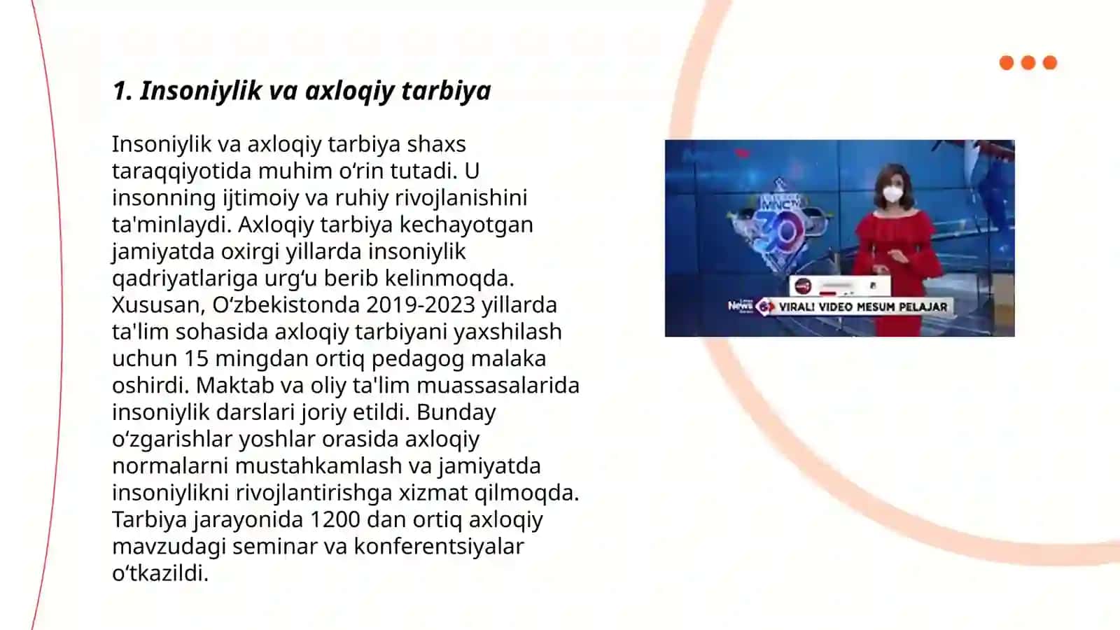 Insoniylik va axloqiy tarbiya 3