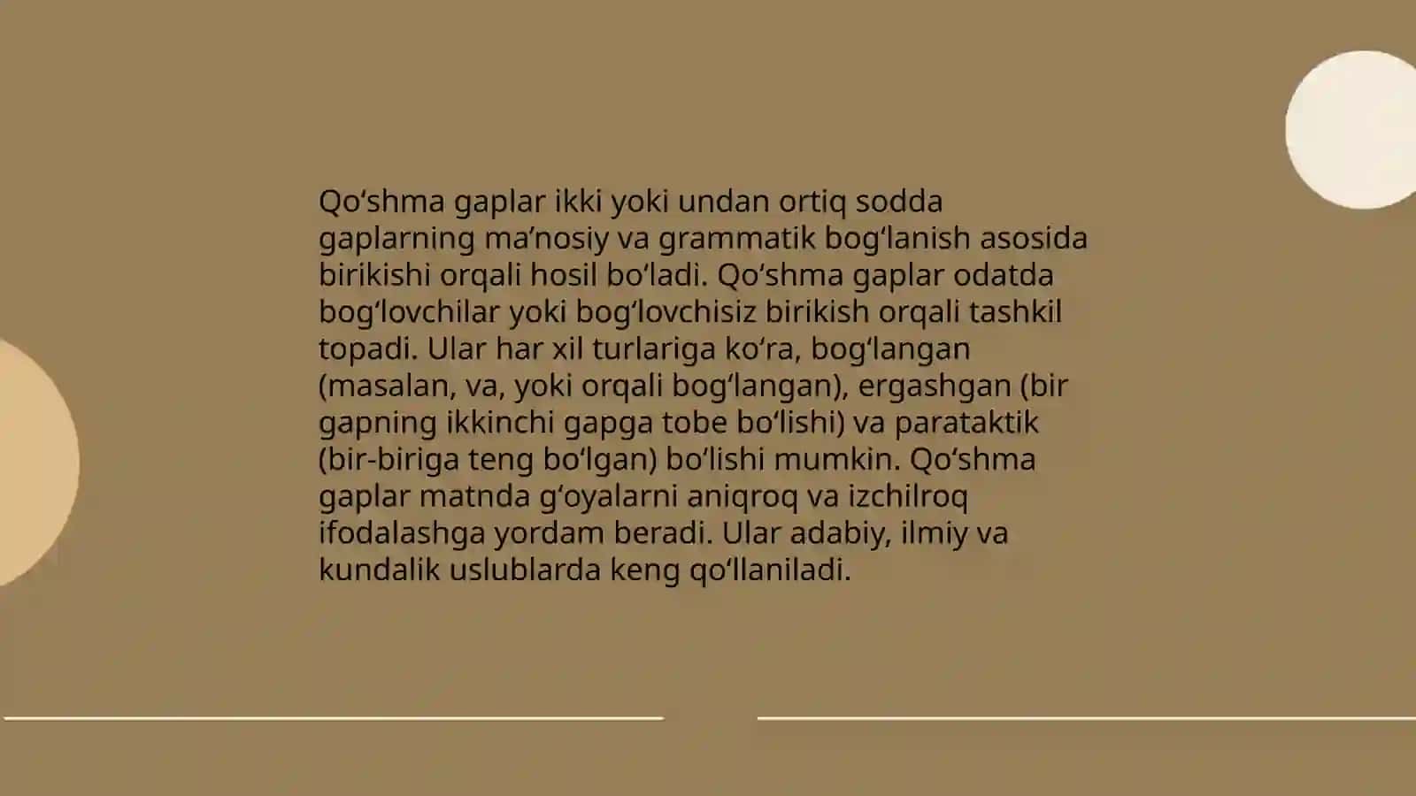 Qoʻshma gap ta’rifi va tasnifi 3