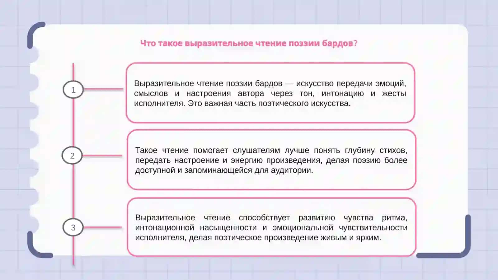 Выразительное чтение поэзии бардов 3