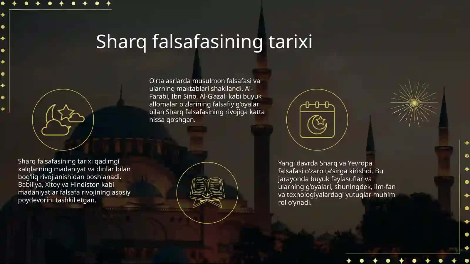 Sharq falsafasi 3