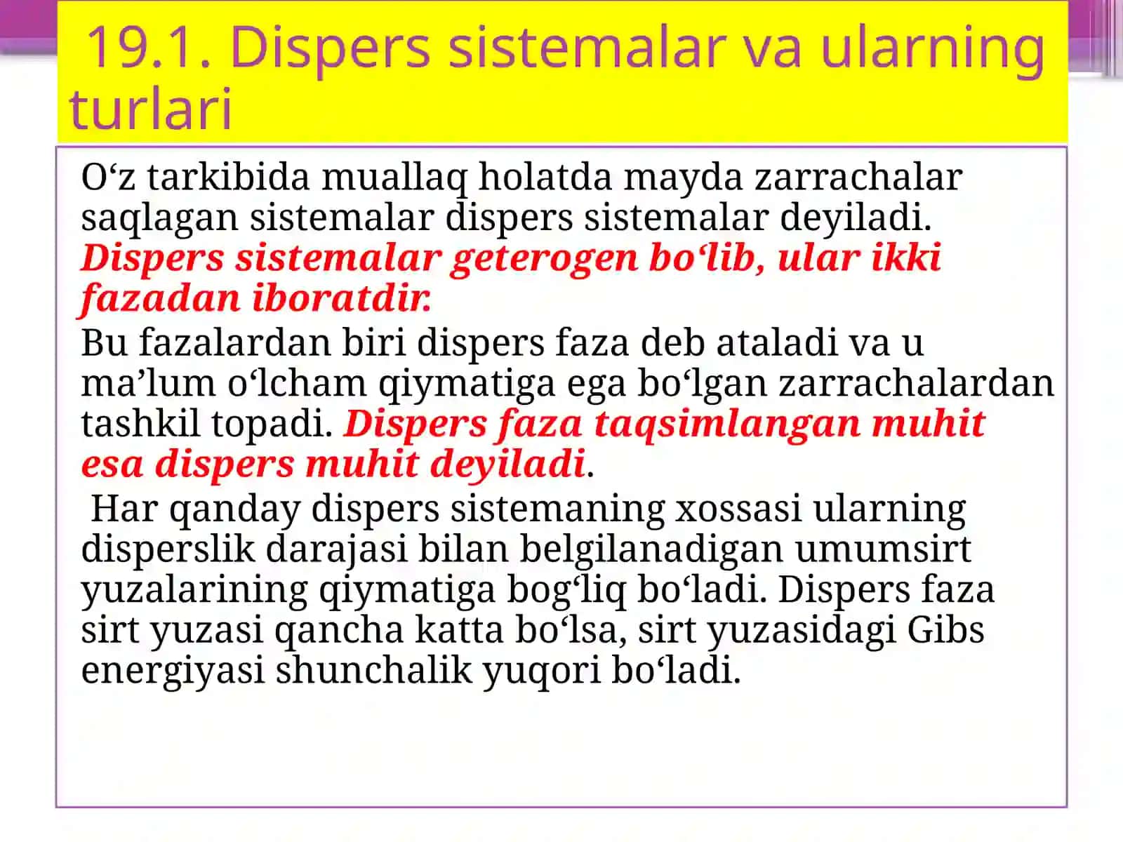 Dispers sistemalar va kolloiderit malumotnomasi 3