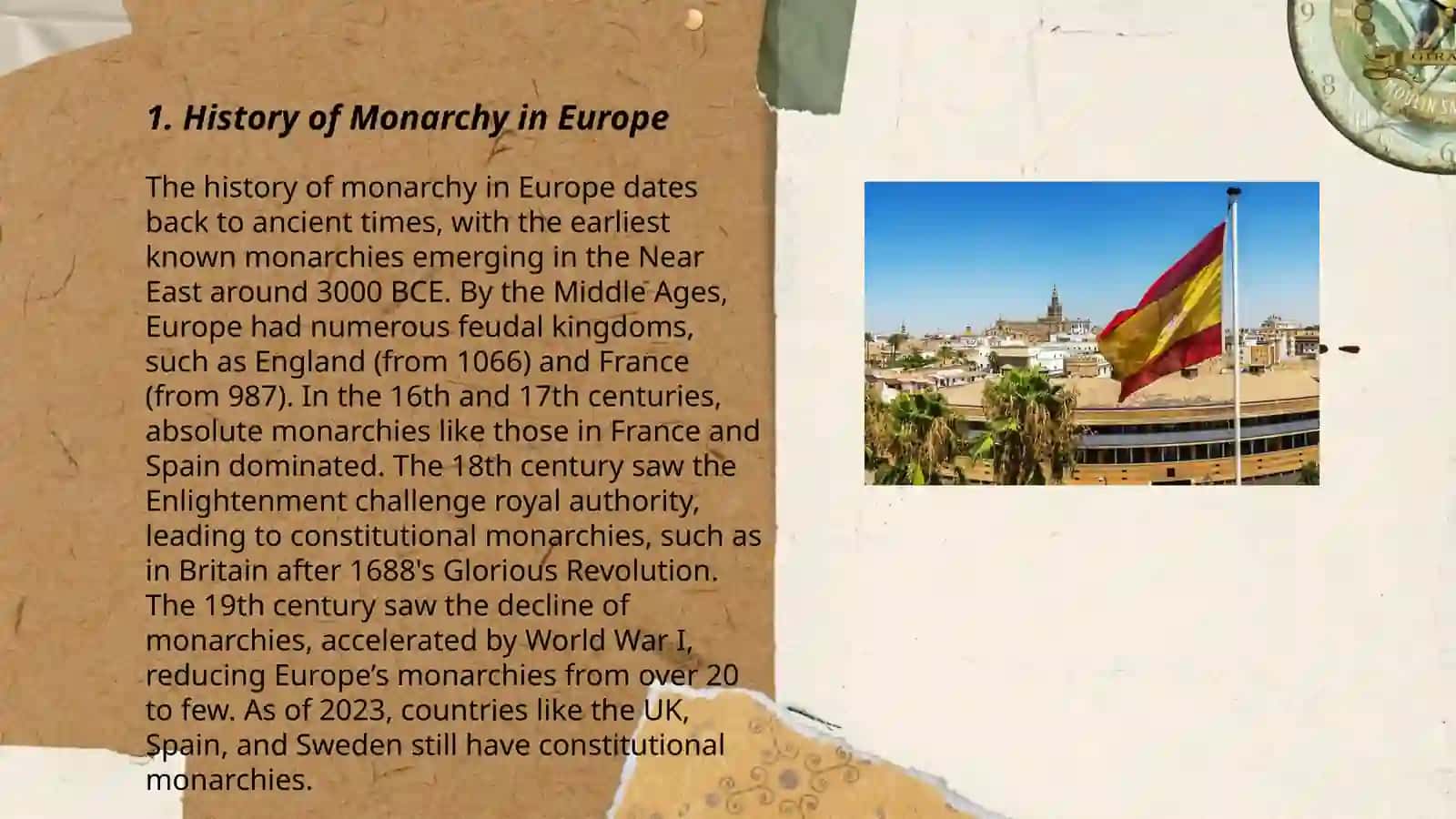 History of Monarchy in Europe 3
