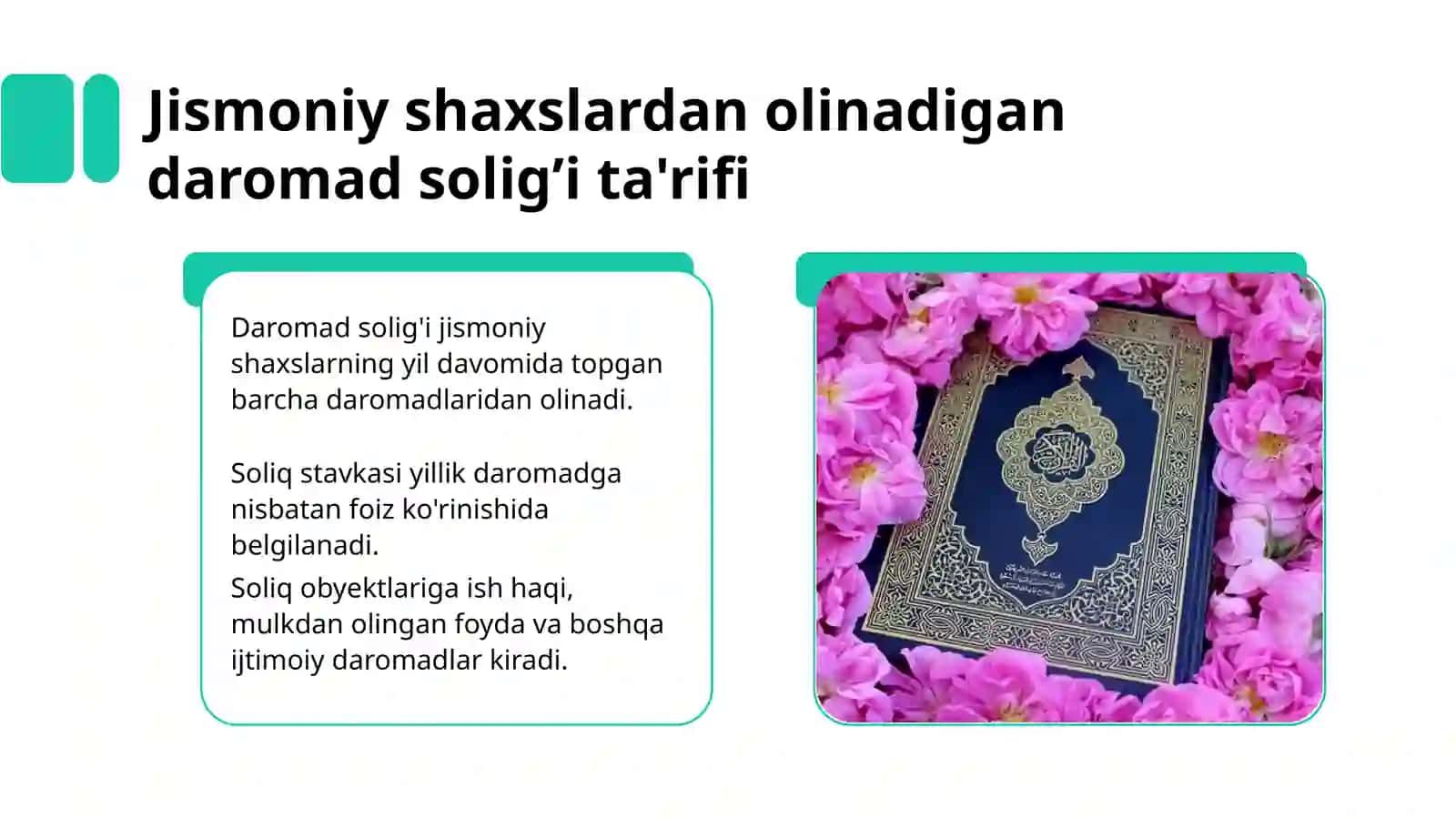 Jismoniy shaxslardan olinadigan daromad solig’i 3