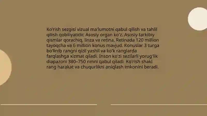 Sezgi turlari 3