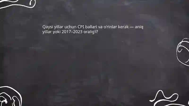 Korrupsiyaga qarshi kurash indeksi 3