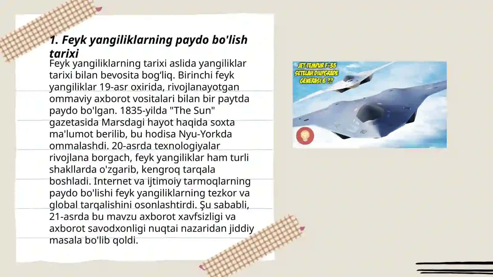 Feyk yangiliklar fenomeni: tarix va taraqqiyot 3