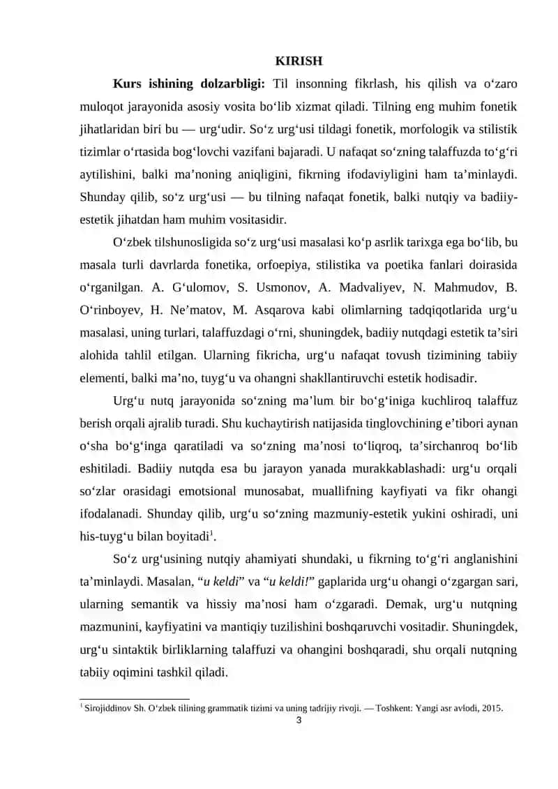 So‘z urg‘usining nutqiy va badiiy estetik vazifalari 3