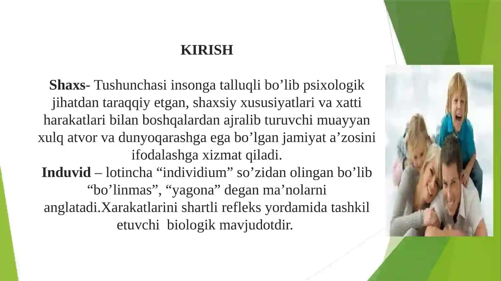 Shaxsning rivojlanish tarbiyasi va ijtimoiylashuvi 3