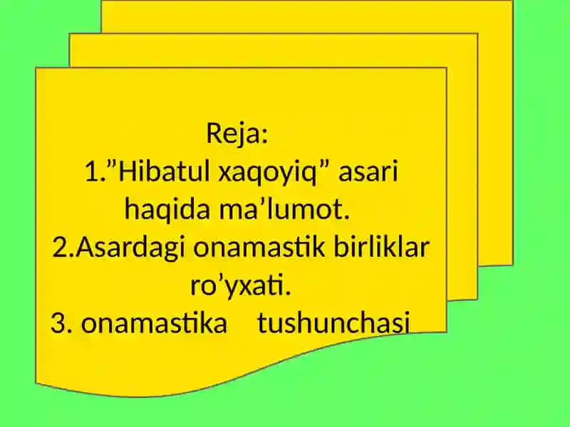 HIBATUL XAQOYIQ 3