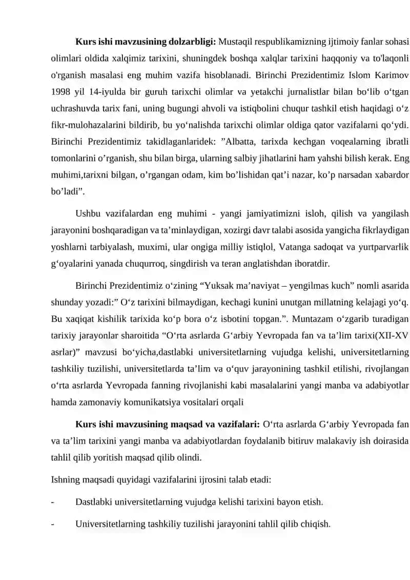 Universitetlar vujudga kelishi va faoliyati 3