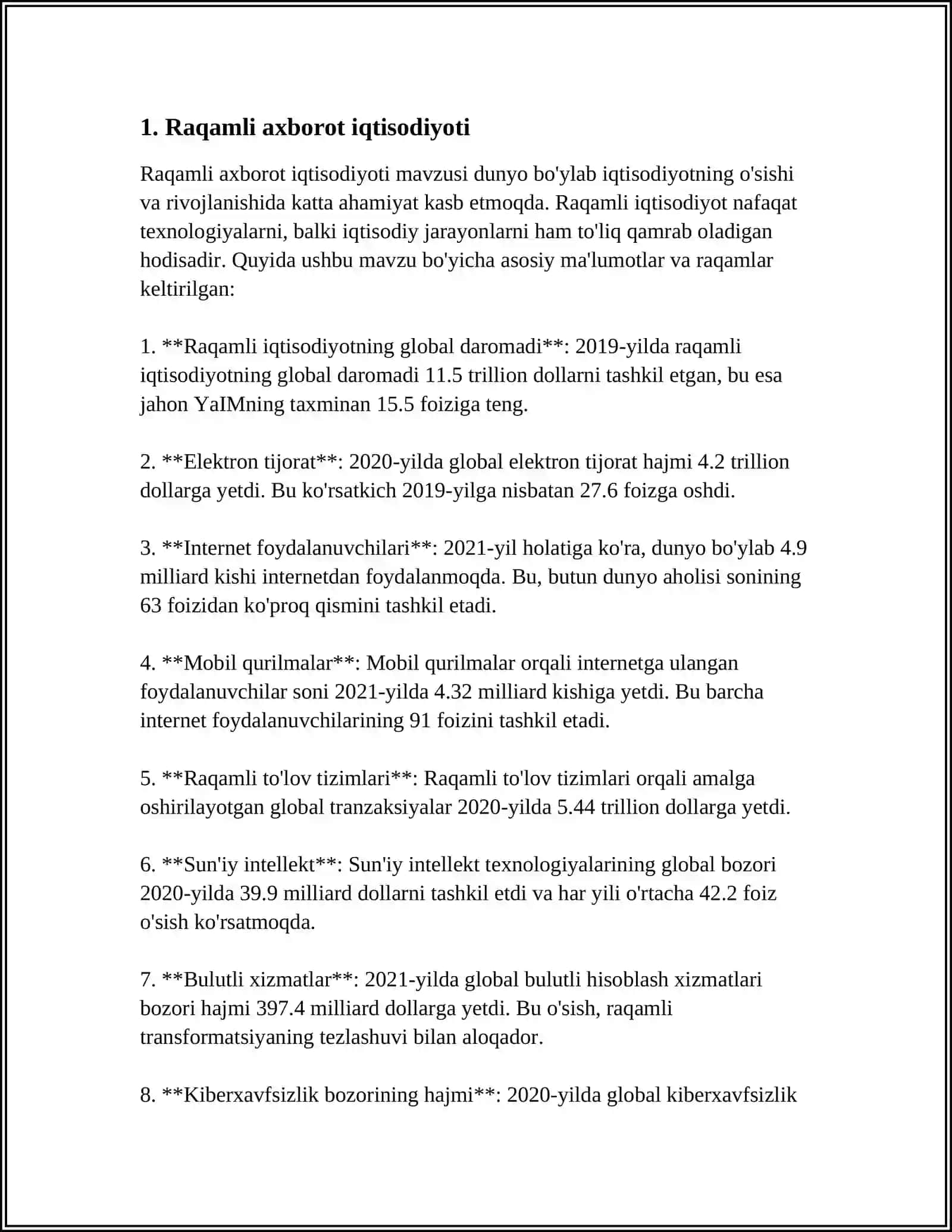 Raqamli axborot iqtisodiyoti 3
