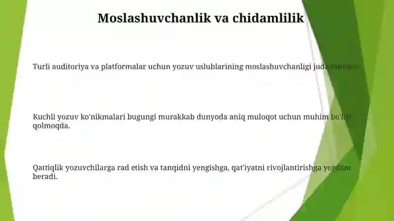 Pisaning bugungi kundagi ahamiyati 3