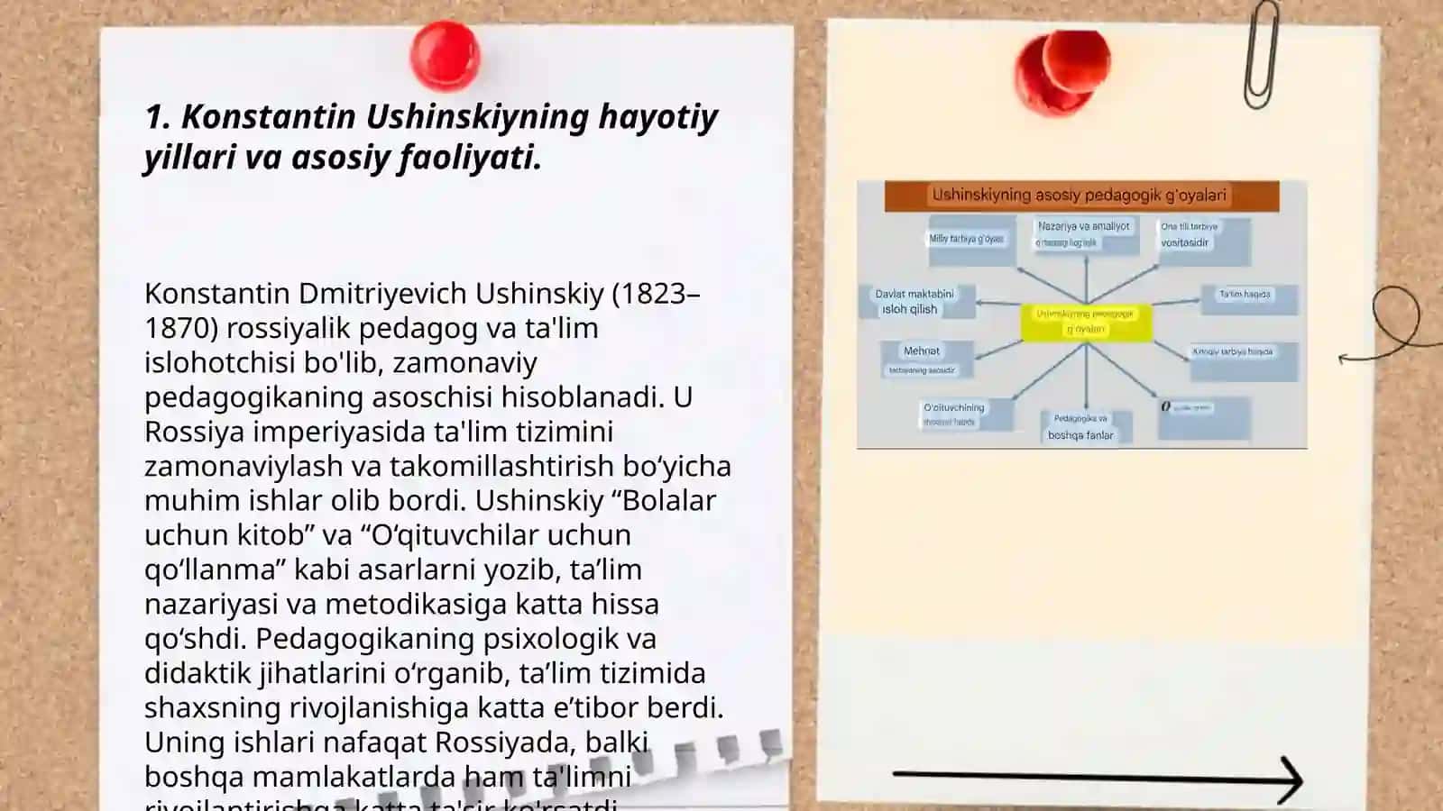 Ushinskiyning hayoti pedagogik faoliyati 3