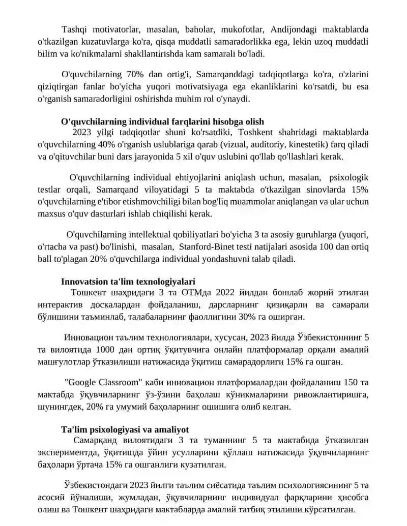 Ta'lim Psixologiyasi 3