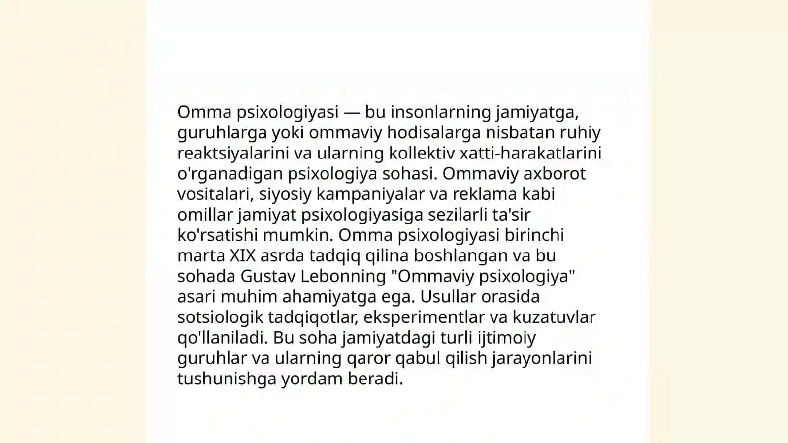 Omma psixologiyasi 3