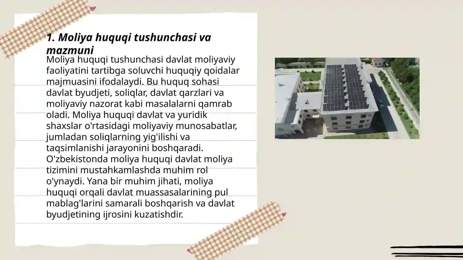 Moliya huquqi manbalari 3