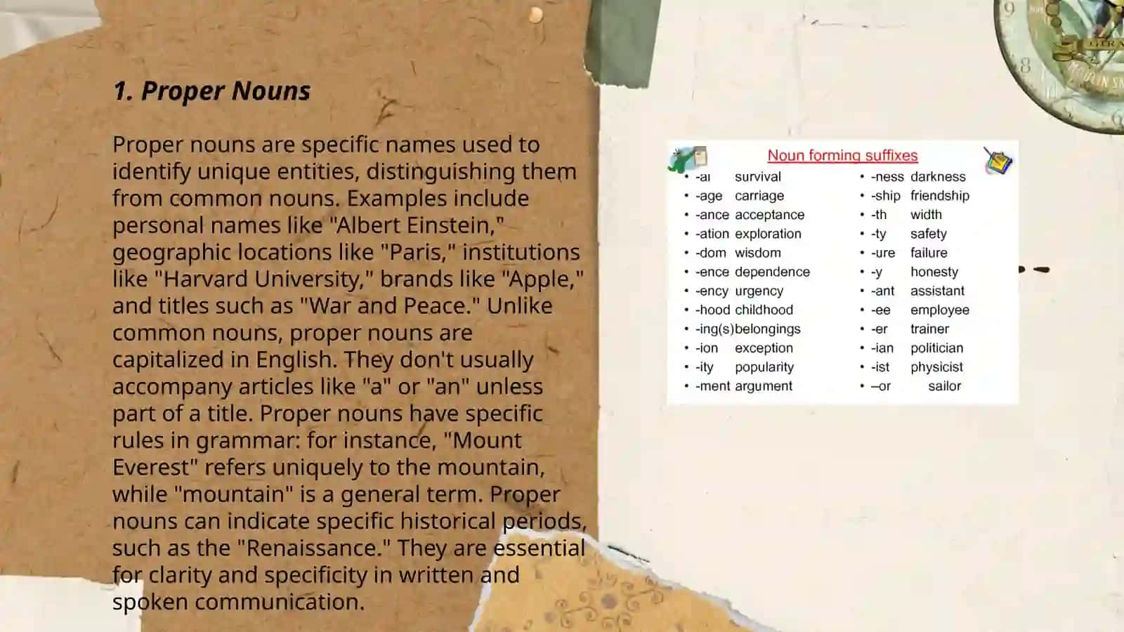Proper Nouns 3