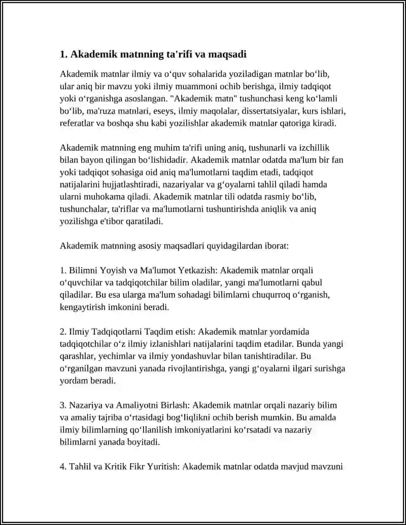 AKADEMIK MATN VA UNING TARKIBIY TUZILISHI 3
