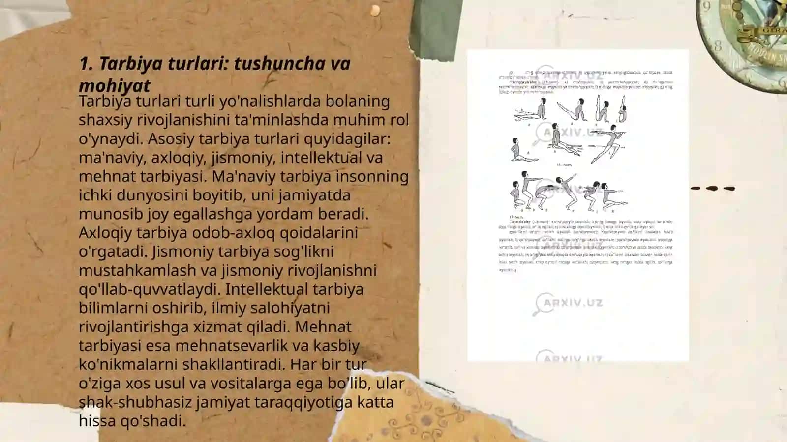 TARBIYA TURLARI 3