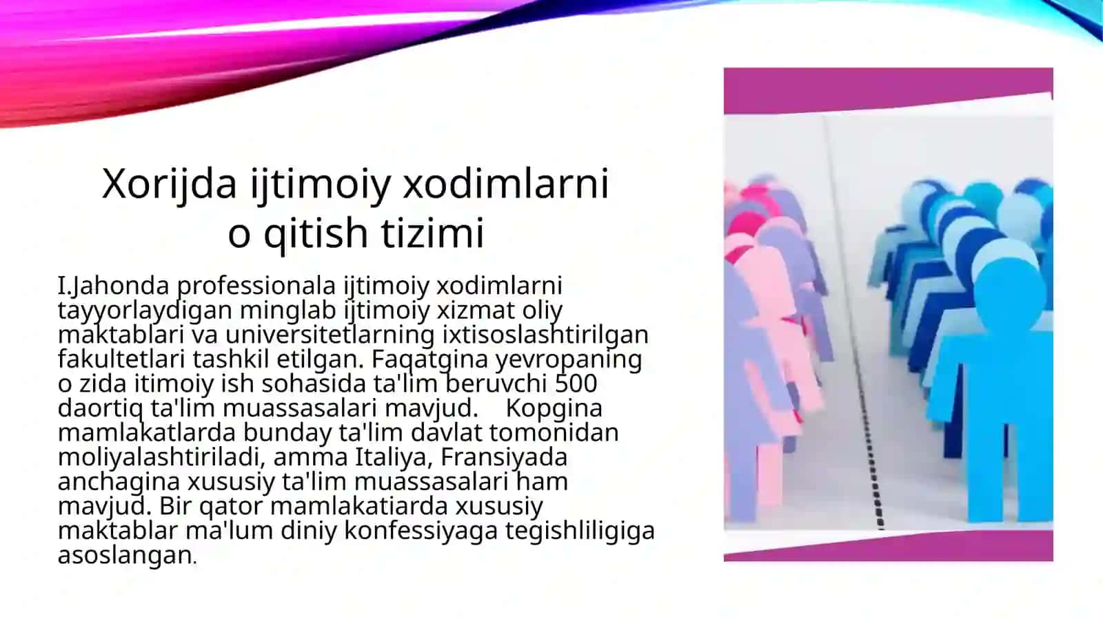 Ijtimoiy ishchi kasbi  zamonaviy talablar 3