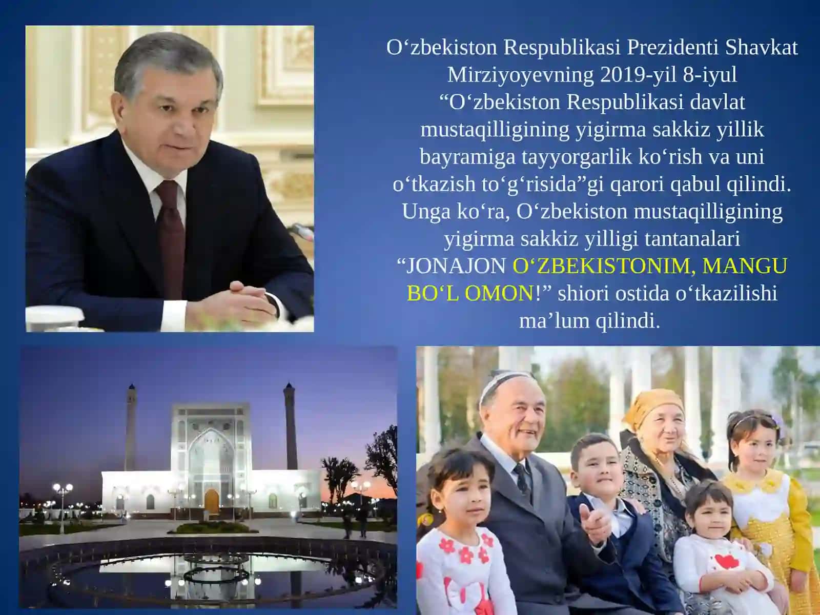 JONAJON O’ZBEKISTONIM,MANGU BO’L OMON! 3