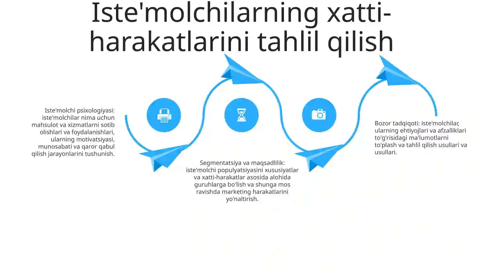 Bozorni Va Iste'Molchilarni O'Rganish 3