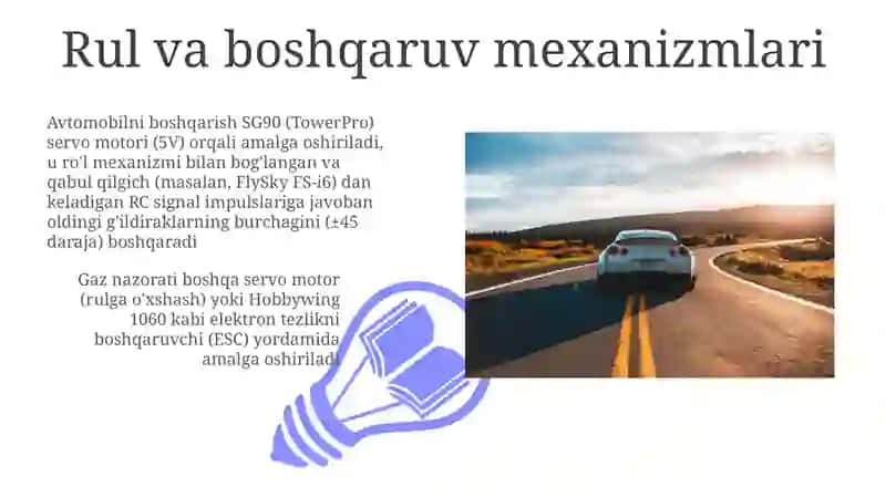 Masofadan boshqariladigan mashina 3