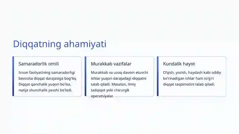 Diqqatning fiziologik asoslari 3