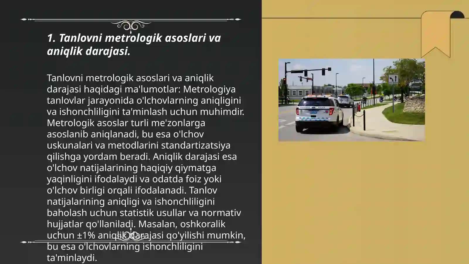 Tanlovni metrologik asoslari va aniqlik darajasi 3