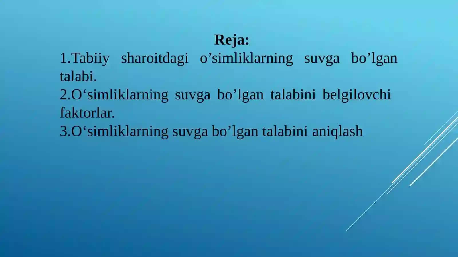 Tuproqshunoslik taʼlim yònalishi 3