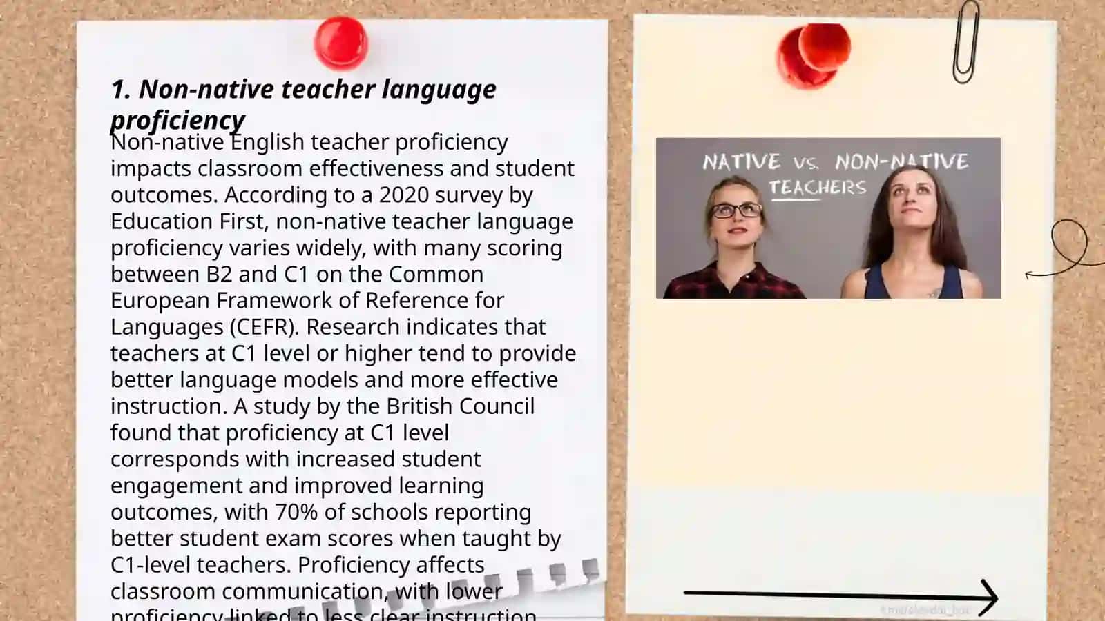 When the teacher is not a native speaker 3