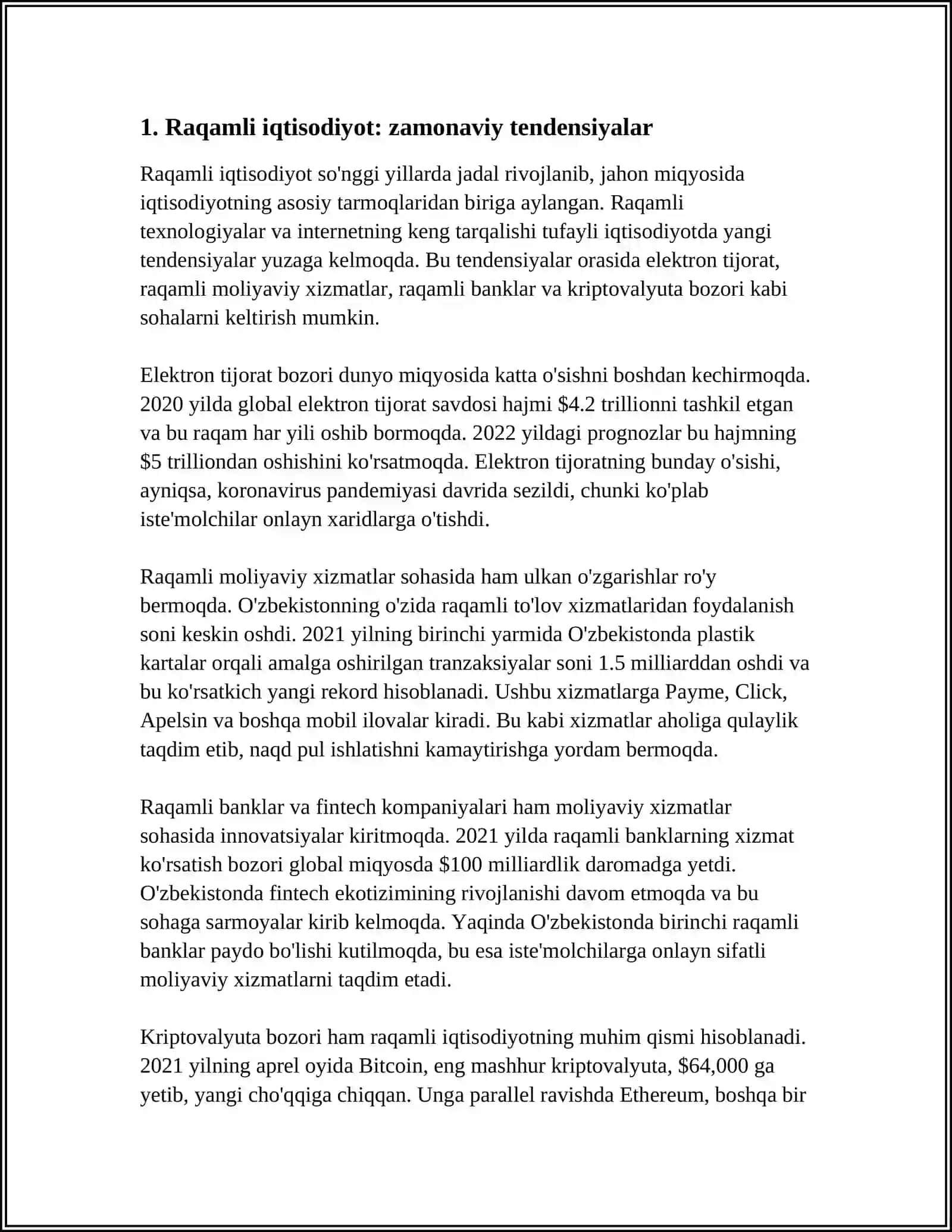 IQTISODIYOTDA AXBOROT KOMMUNIKATSIYA TEXNOLOGIYA VA TIZIMLARI 3