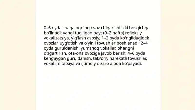 Ilk bolalik davrida nutqning rivojlanishi 3