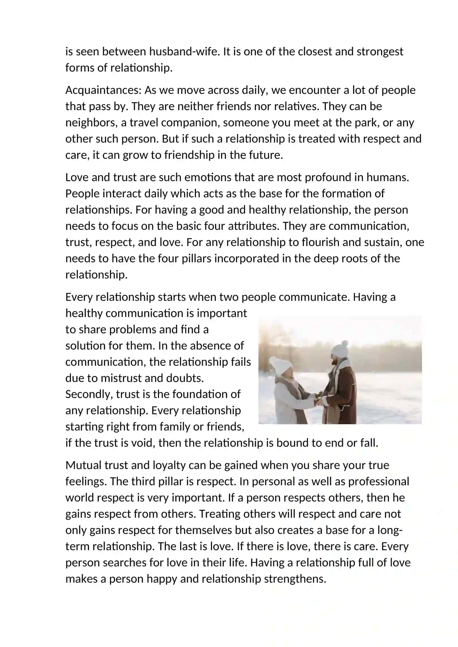 Personal Relationships 3