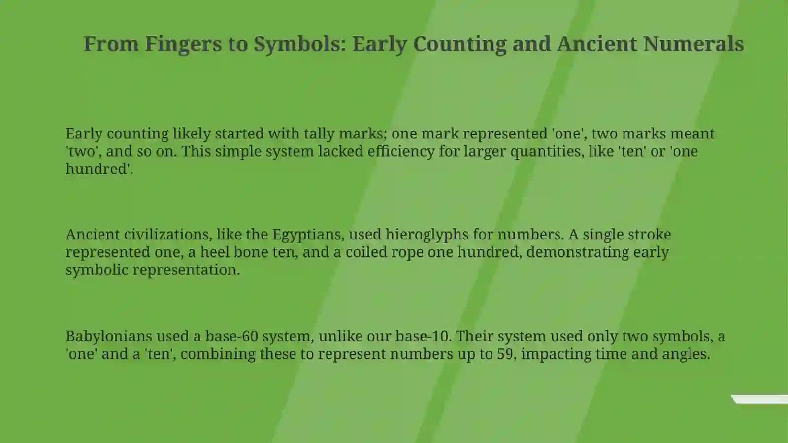 History of Numbers Presentation 3