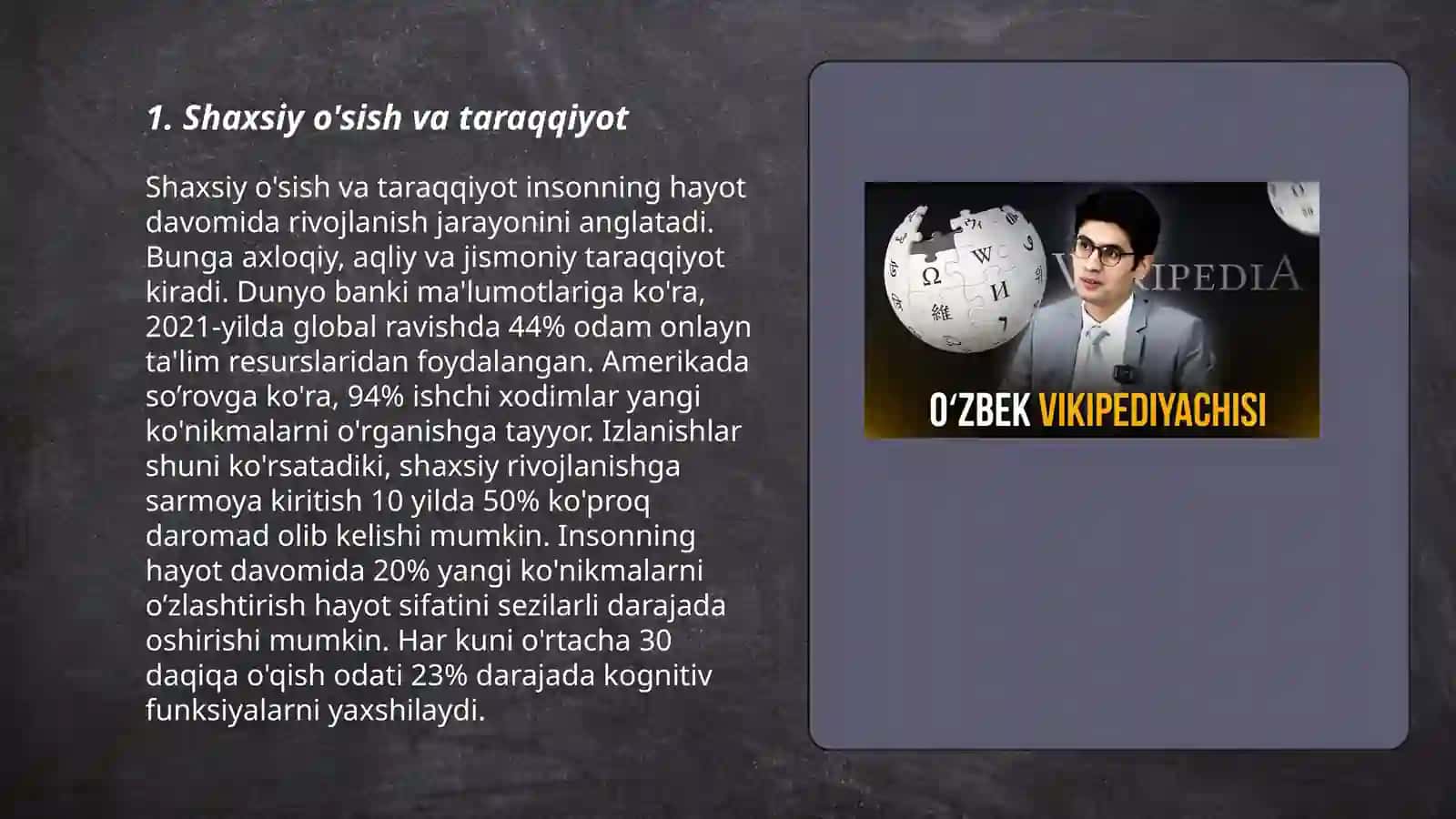 Psixologik suhbat - intervyu 3